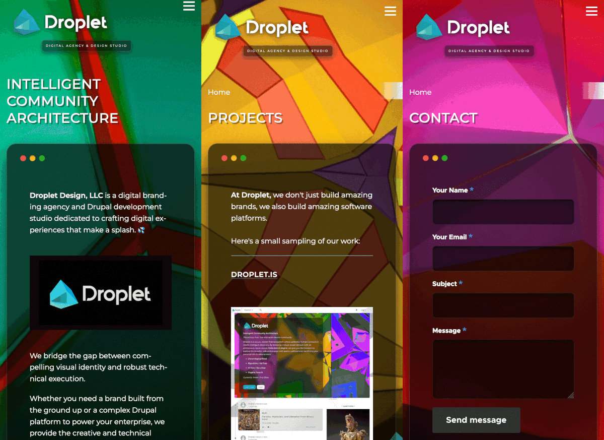 Droplet Design Studio