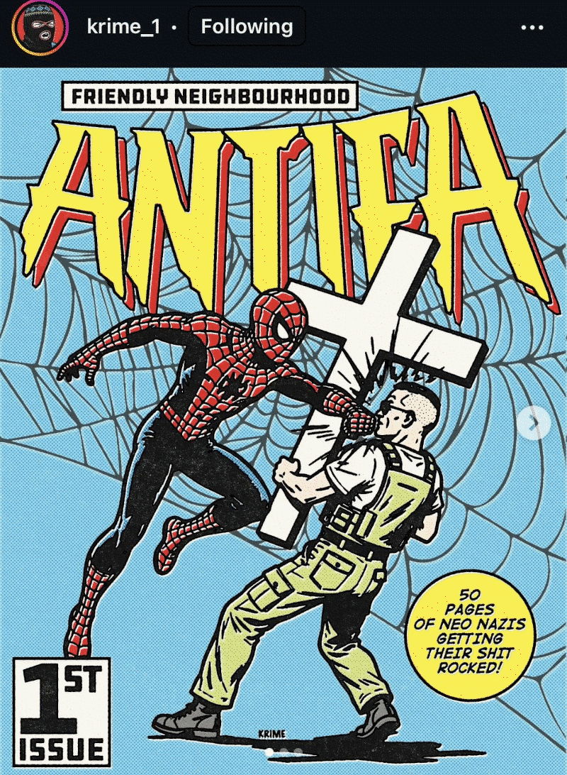 Spiderman: Antifa