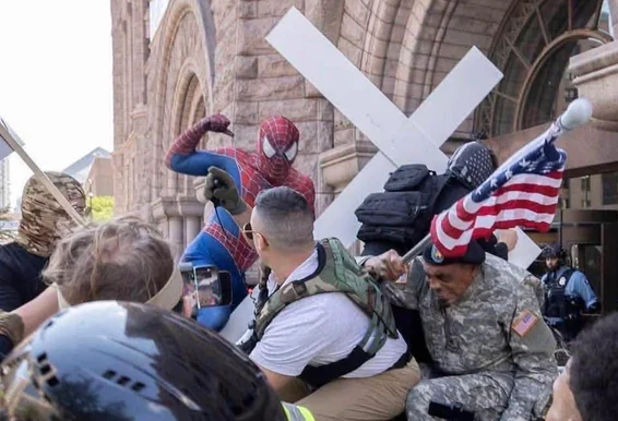 Spidey Fights Nazis